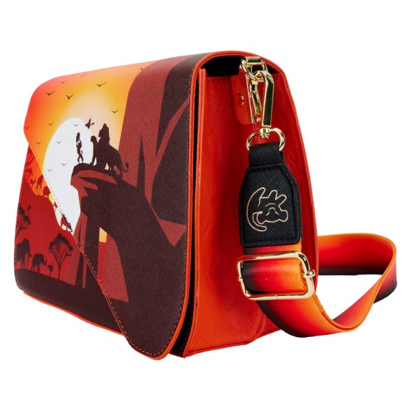 Pride Rock Silhouette Crossbody Bag The Lion King 30th Anniversary - DISNEY LOUNGEFLY