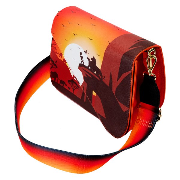 Pride Rock Silhouette Crossbody Bag The Lion King 30th Anniversary - DISNEY LOUNGEFLY