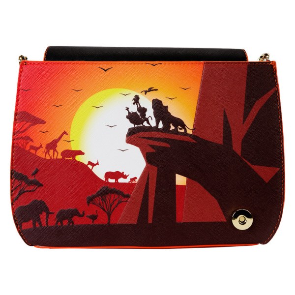 Pride Rock Silhouette Crossbody Bag The Lion King 30th Anniversary - DISNEY LOUNGEFLY