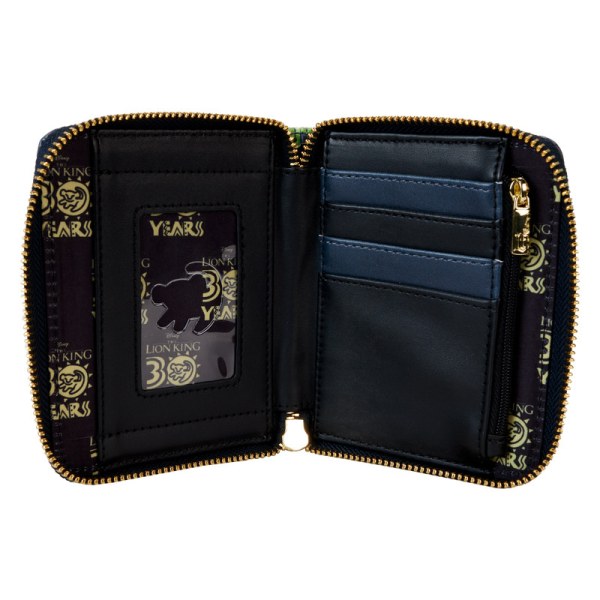 Hakuna Matata Silhouette Zip Around Wallet The Lion King 30th Anniversary - DISNEY LOUNGEFLY