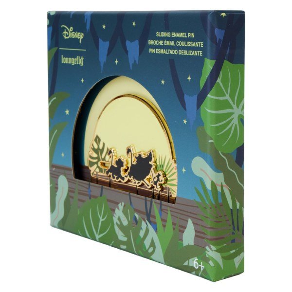 Hakuna Matata Silhouette Collector Box Sliding Pin The Lion King 30th Anniversary - DISNEY LOUNGEFLY