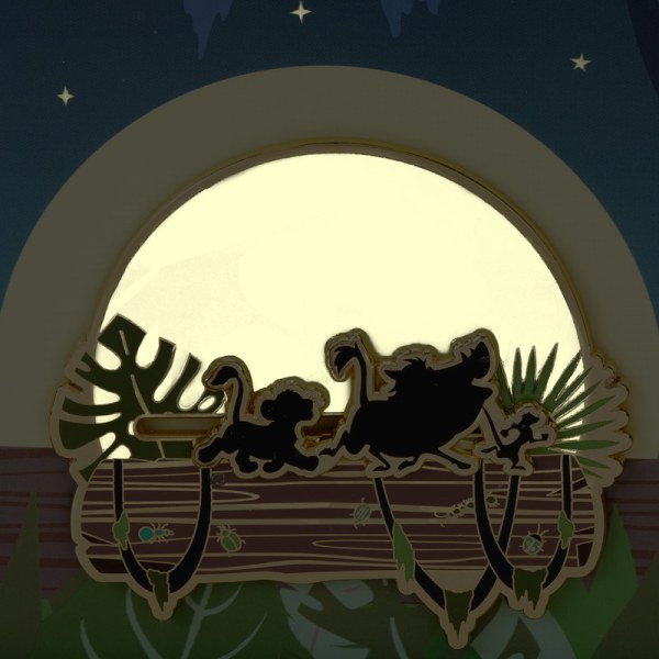 Hakuna Matata Silhouette Collector Box Sliding Pin The Lion King 30th Anniversary - DISNEY LOUNGEFLY