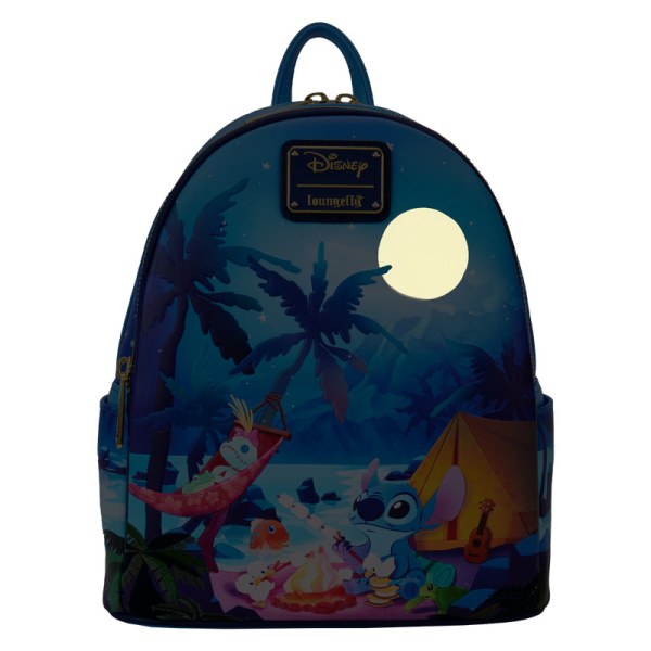 Stitch Camping Cuties Glow Mini Backpack - DISNEY LOUNGEFLY