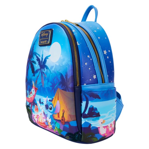 Stitch Camping Cuties Glow Mini Backpack - DISNEY LOUNGEFLY