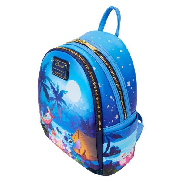 Stitch Camping Cuties Glow Mini Backpack - DISNEY LOUNGEFLY