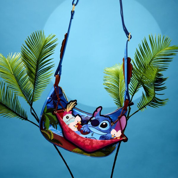 Stitch Camping Cuties Crossbody Bag - DISNEY LOUNGEFLY