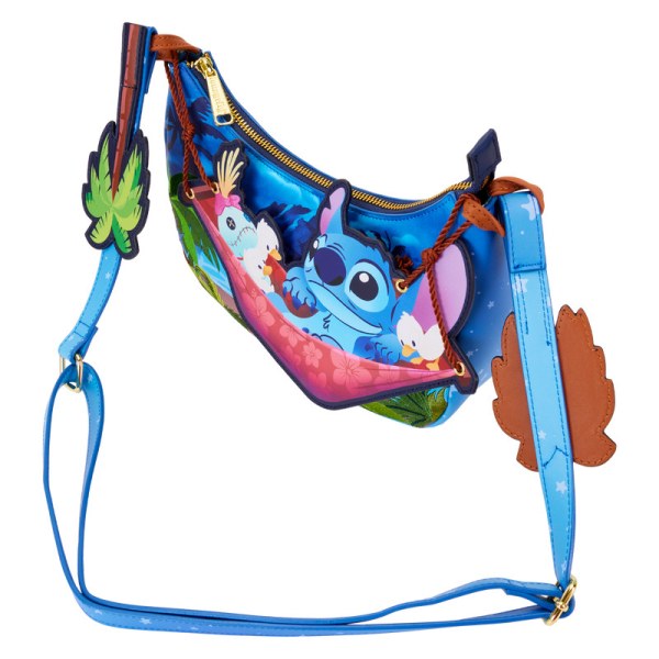 Stitch Camping Cuties Crossbody Bag - DISNEY LOUNGEFLY
