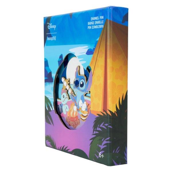 Stitch Camping Cuties Pin collector box - DISNEY LOUNGEFLY