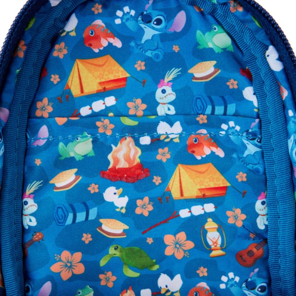 Stitch Camping Cuties Mini Backpack Pencil Case - DISNEY LOUNGEFLY