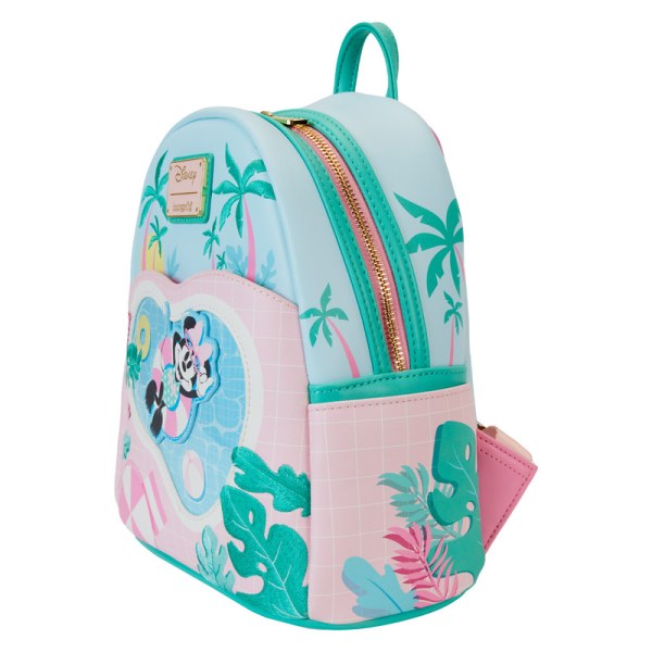 Minnie Mouse Vacation Style Poolside Mini Backpack - DISNEY LOUNGEFLY