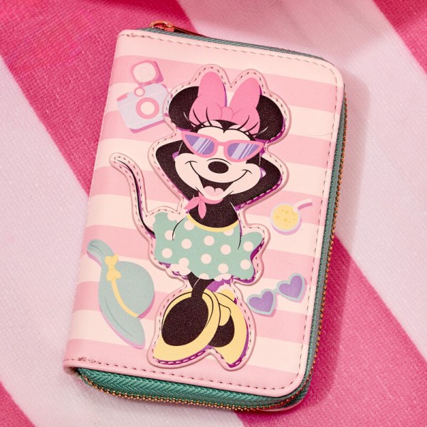 Minnie Mouse Vacation Style Poolside Wallet - DISNEY LOUNGEFLY