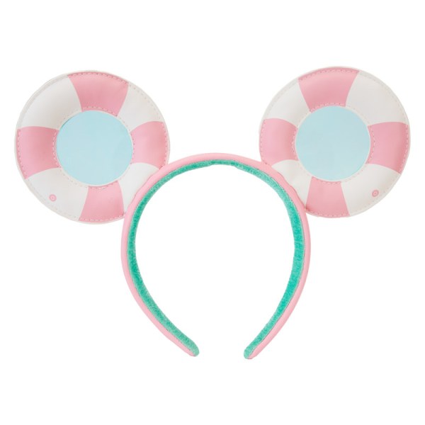 Minnie Mouse Vacation Style Poolside Ear Headband - DISNEY LOUNGEFLY