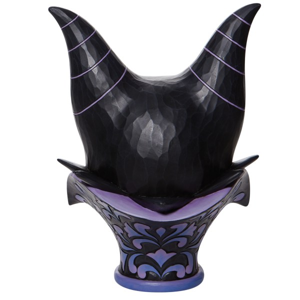 MALEFICENT HEADDRESS DIORAMA [SIGNED BY JIM SHORE] - DISNEY TRADITIONS