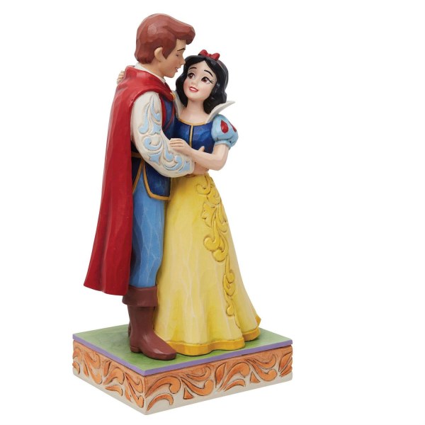 SNOW WHITE & PRINCE [SIGNED BY JIM SHORE] - DISNEY TRADITIONS