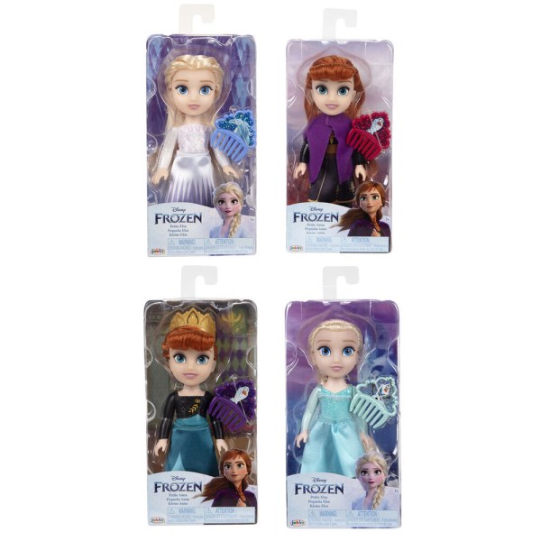 1 MYSTERY DOLL Anna or Elsa 15cm - Disney Frozen