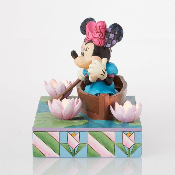 Mickey & Minnie LED Love Rowboat - Disney Traditions