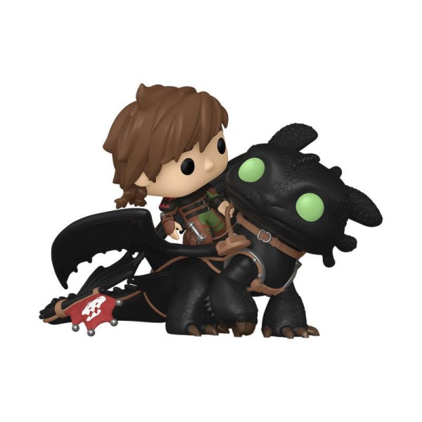 Dragons POP! 123 Rides Deluxe Vinyl figurine Hiccup w/Toothless 9 cm