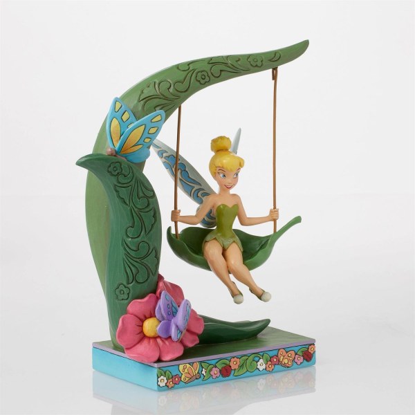 Tinker Bell on a spring swing - Disney Traditions Tinker Bell