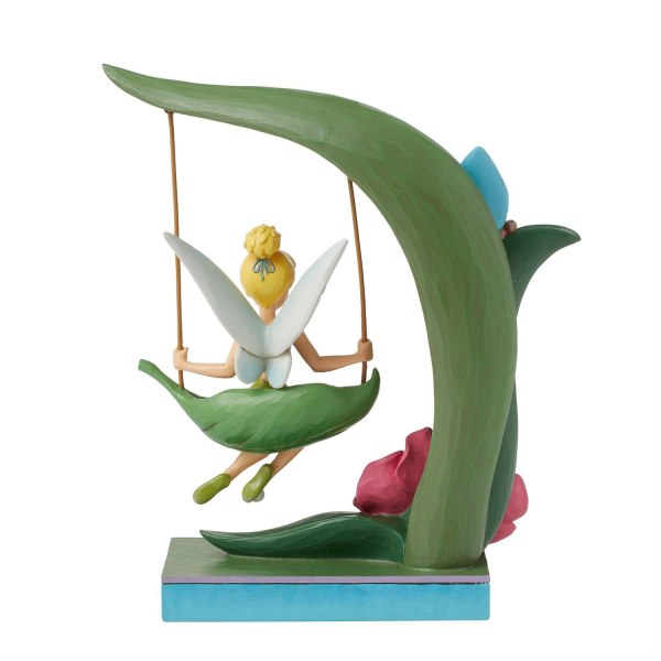 Tinker Bell on a spring swing - Disney Traditions Tinker Bell