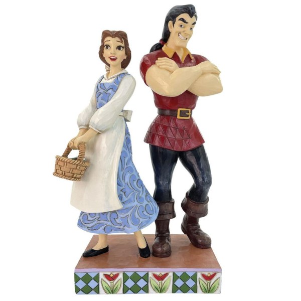 Gaston vs Belle - Good vs Evil - Disney Traditions Beauty and the Beast