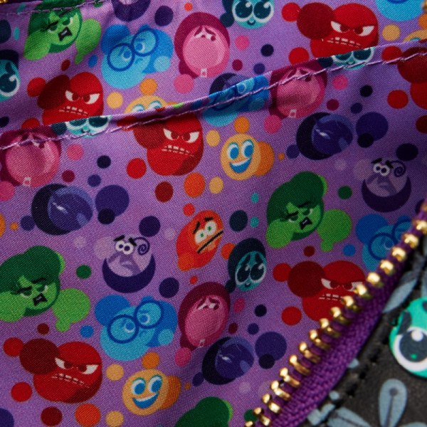 Inside Out 2 Core Memories All-Over Print Crossbody Bag - DISNEY LOUNGEFLY