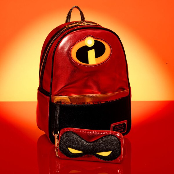 The Incredibles 20th Anniversary mini Backpack with Coin Bag - DISNEY LOUNGEFLY