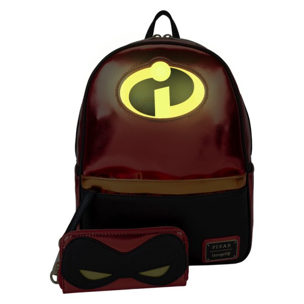 The Incredibles 20th Anniversary mini Backpack with Coin Bag - DISNEY LOUNGEFLY