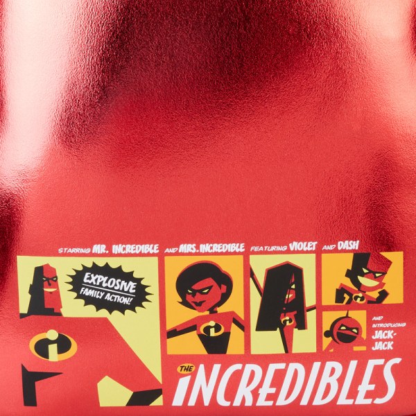 The Incredibles 20th Anniversary mini Backpack with Coin Bag - DISNEY LOUNGEFLY