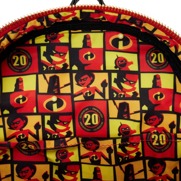 The Incredibles 20th Anniversary mini Backpack with Coin Bag - DISNEY LOUNGEFLY