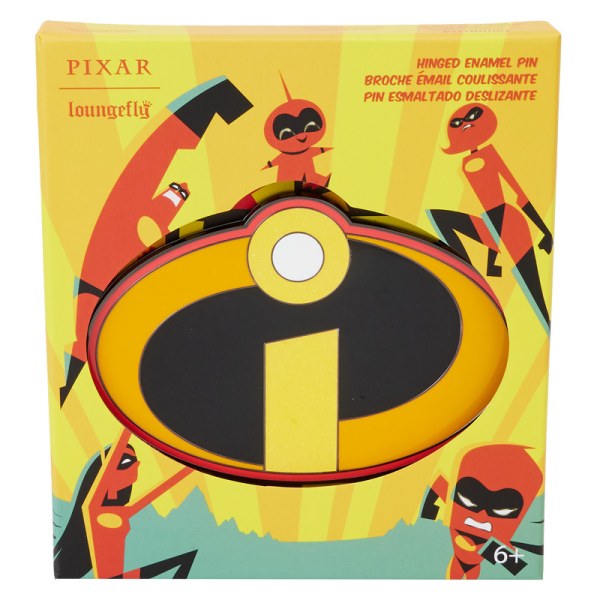 The Incredibles 20th Anniversary Collector Box Hinged Pin - DISNEY LOUNGEFLY