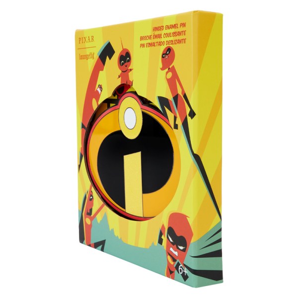 The Incredibles 20th Anniversary Collector Box Hinged Pin - DISNEY LOUNGEFLY