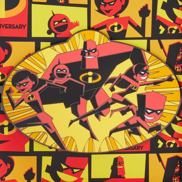 The Incredibles 20th Anniversary Collector Box Hinged Pin - DISNEY LOUNGEFLY