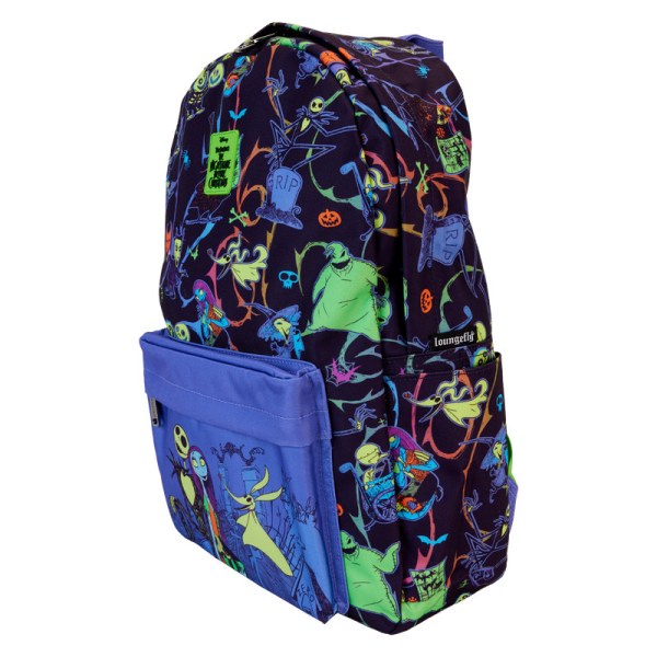 Nightmare Before Christmas neon glow Backpack - DISNEY LOUNGEFLY