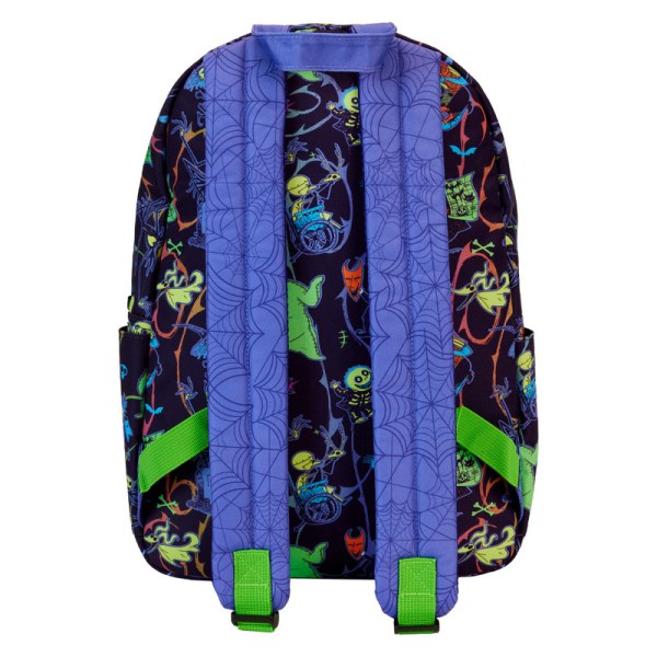 Nightmare Before Christmas neon glow Backpack - DISNEY LOUNGEFLY