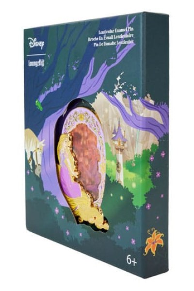 Tangled Series Collector Box Pin - DISNEY LOUNGEFLY