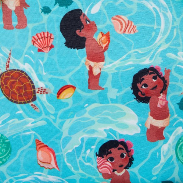 Young Moana in ocean waves mini Backpack - DISNEY LOUNGEFLY