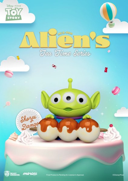 ALLIEN'S TEA TIME SERIES SET - DISNEY MINI EGG ATTACK TOY STORY