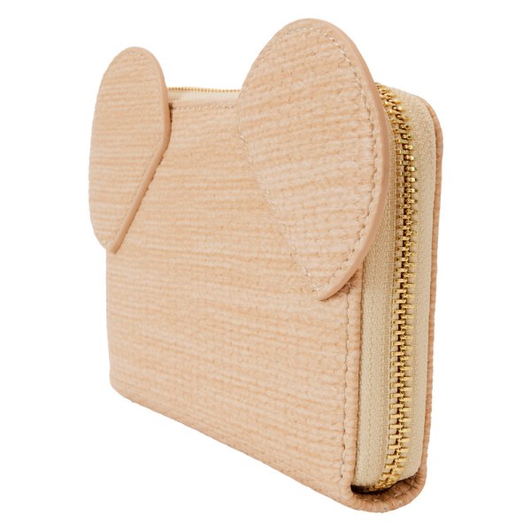 Mickey Mouse woven texture wallet - DISNEY LOUNGEFLY