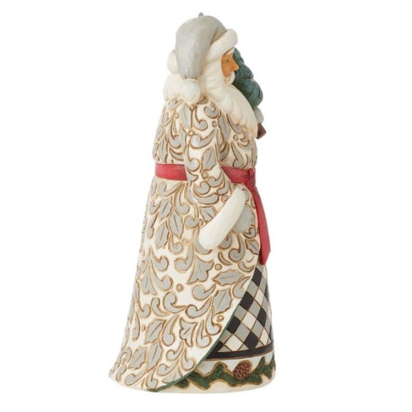 Palmer Plaid Santa - JIM SHORE HEARTWOOD CREEK