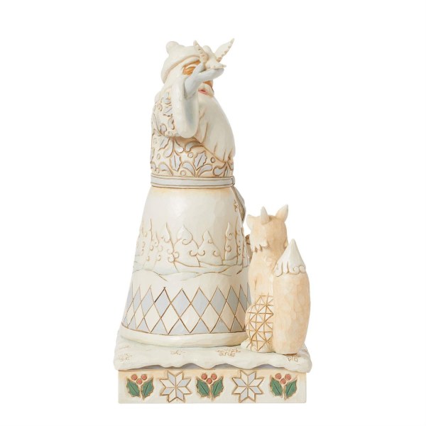 Woodland Santa Holding Dove - JIM SHORE HEARTWOOD CREEK