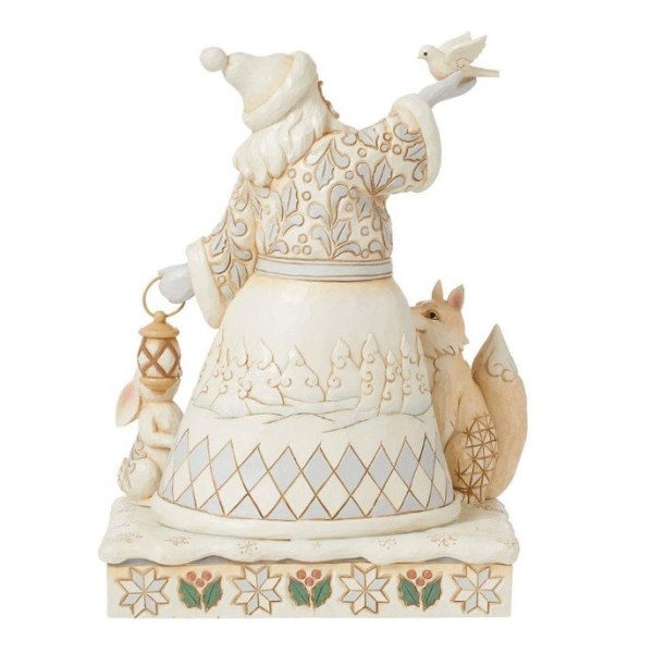 Woodland Santa Holding Dove - JIM SHORE HEARTWOOD CREEK