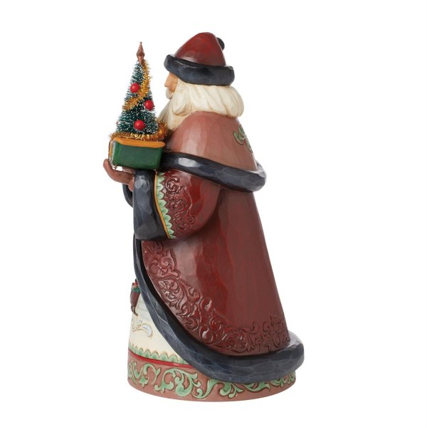Santa Claus Christmas Tree Figure - JIM SHORE HEARTWOOD CREEK