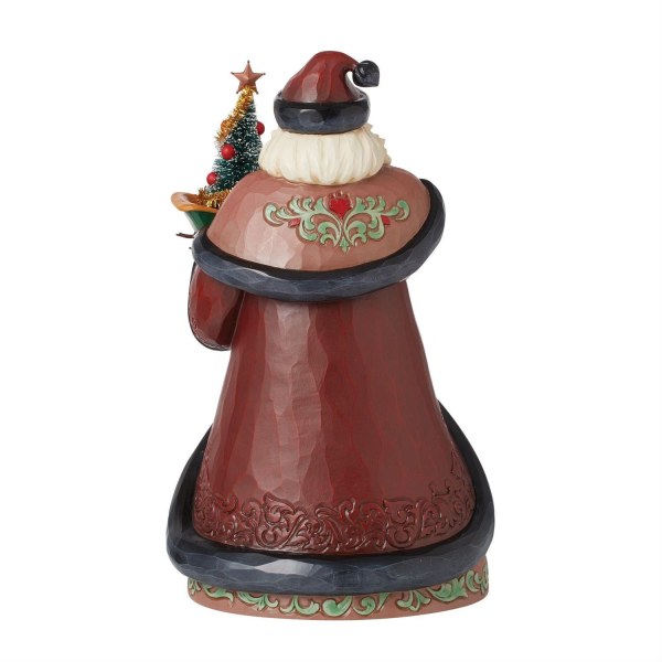 Santa Claus Christmas Tree Figure - JIM SHORE HEARTWOOD CREEK