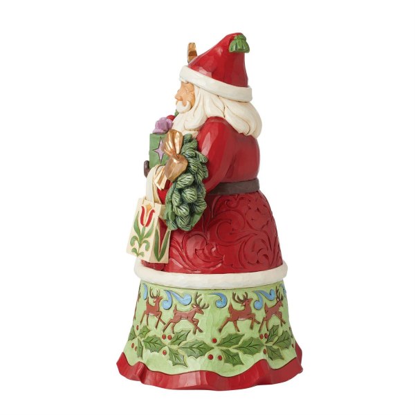 Santa with Gifts Bags Figurine - JIM SHORE HEARTWOOD CREEK