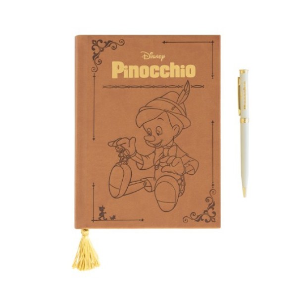 PREMIUM A5 NOTEBOOK SET WITH PEN - DISNEY PINOCCHIO
