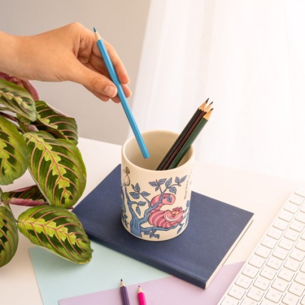 CERAMIC PENCIL POT - DISNEY ALICE IN WONDERLAND