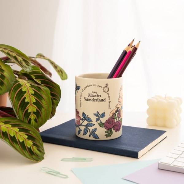 CERAMIC PENCIL POT - DISNEY ALICE IN WONDERLAND