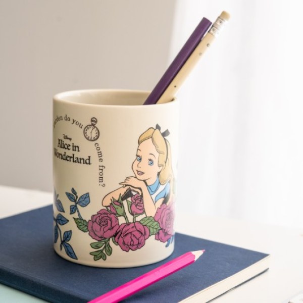 CERAMIC PENCIL POT - DISNEY ALICE IN WONDERLAND