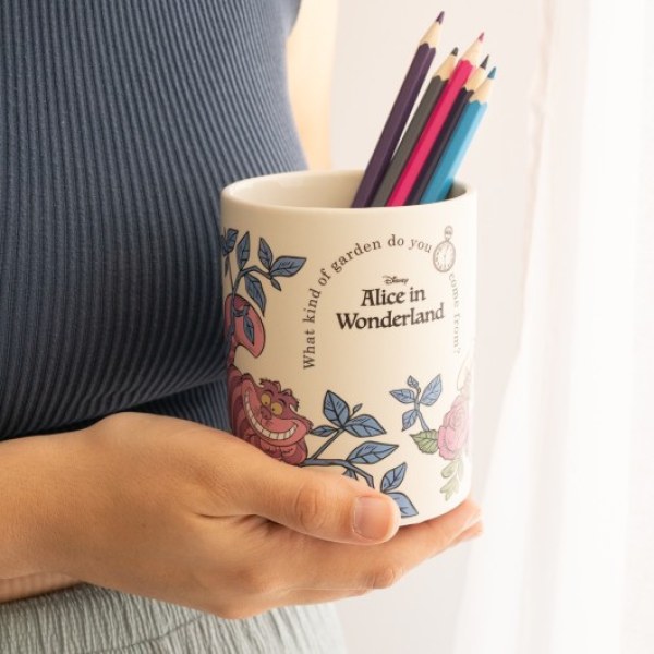 CERAMIC PENCIL POT - DISNEY ALICE IN WONDERLAND