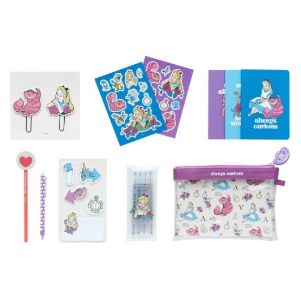 STATIONERY SET - DISNEY ALICE IN WONDERLAND